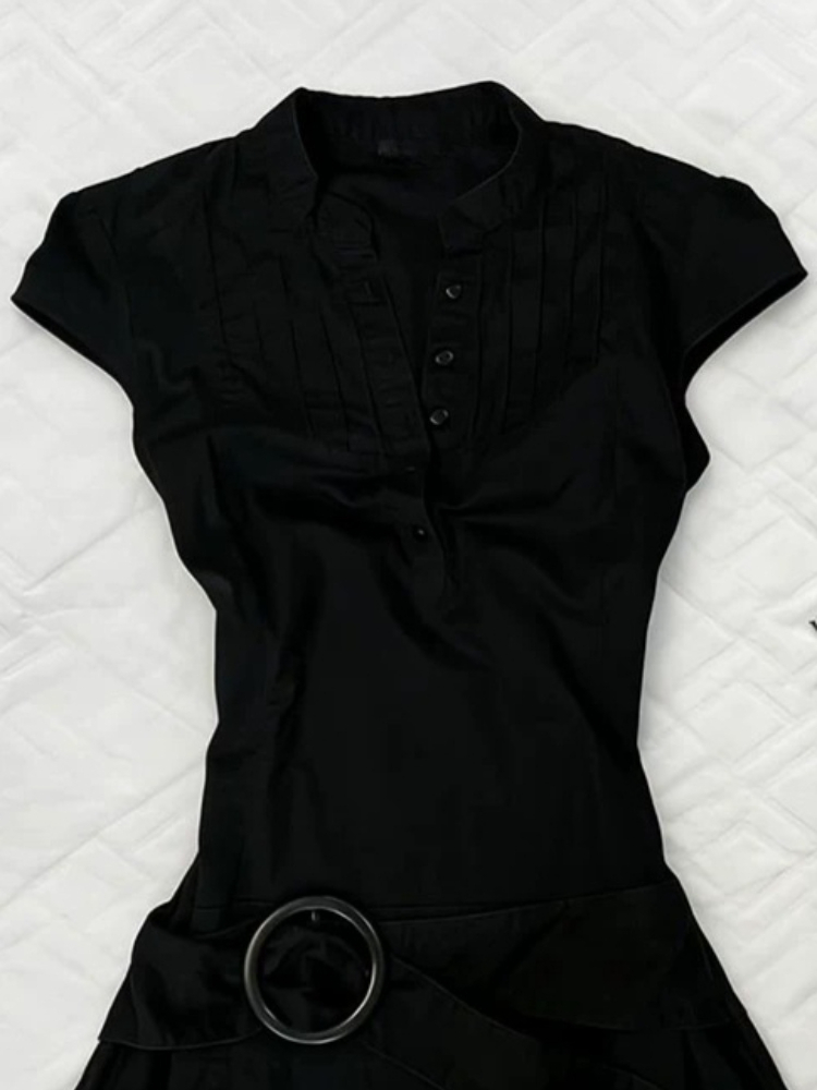Vintage stijl zwarte slim fit  - Corset Waist Cinch recensie en prijs