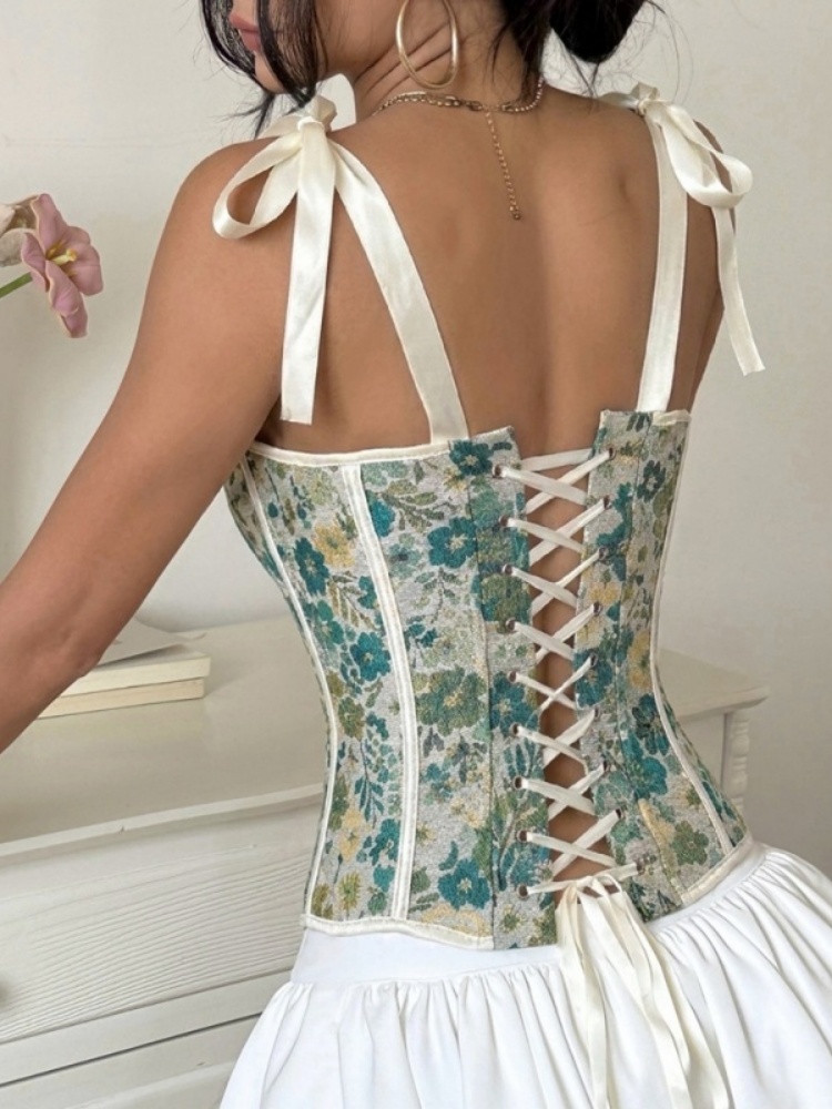 Shestyle Groene Bloemige Korse - Corset Waist Cinch recensie en prijs