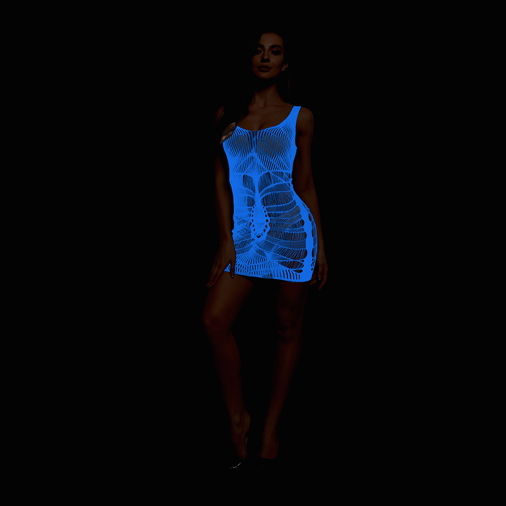 Pole Dance Kleding Lichtgevend - Bodystocking Fishnet recensie en prijs